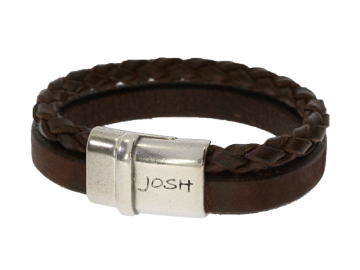 2-teiliges Lederarmband Rod
